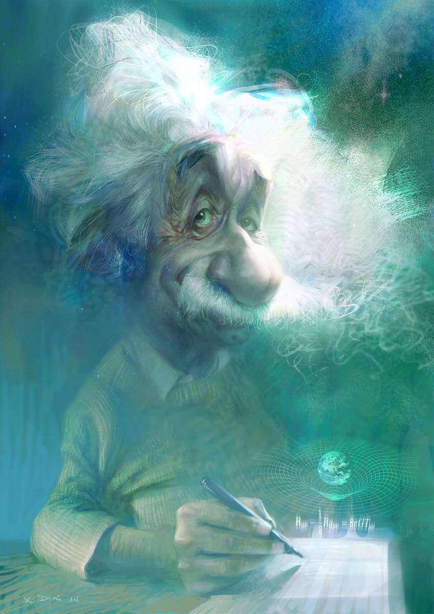 Einstein Caricature